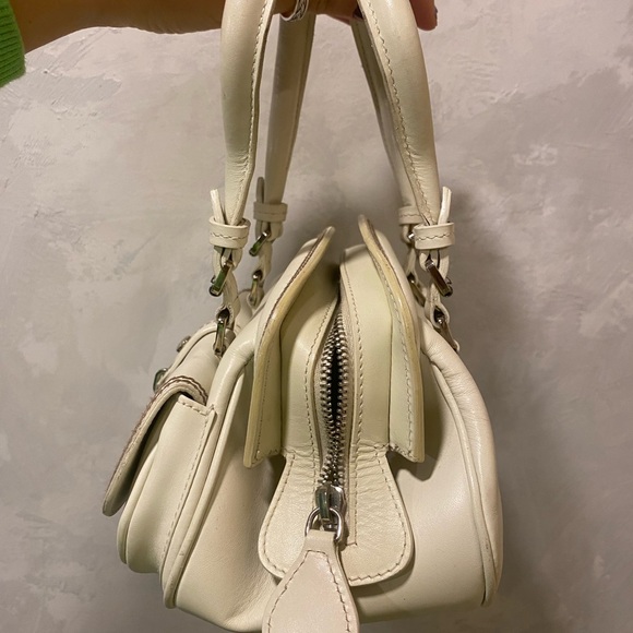 Christian Dior white leather bag, collection year 2015. - Picture 4 of 6